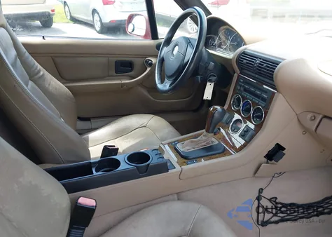 2002 BMW Z3 2.5I z USA, uszkodzony, nr VIN 4USCN33472LM06416